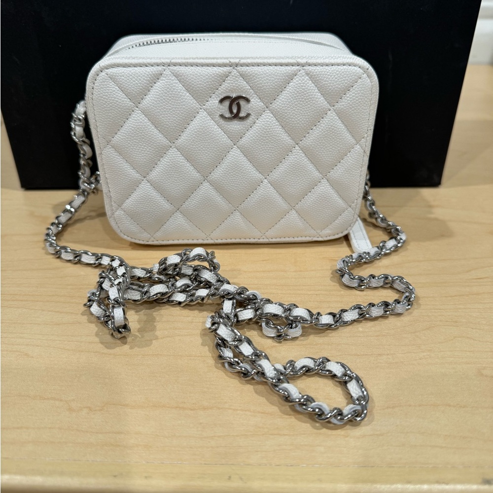 Chanel white vanity